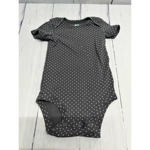 Simply Joys by Carters Grey W/White Dots and Blue Bow S12M